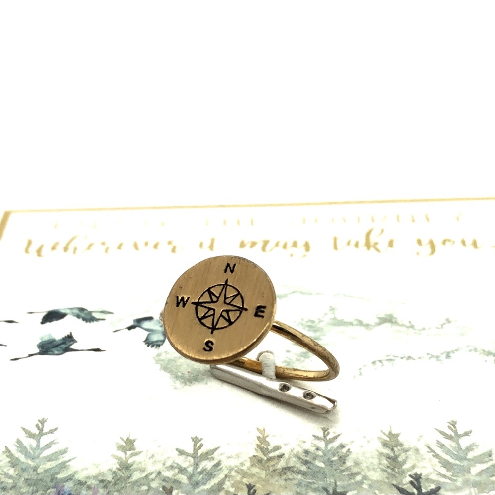 Francesca’s Compass Ring NWT